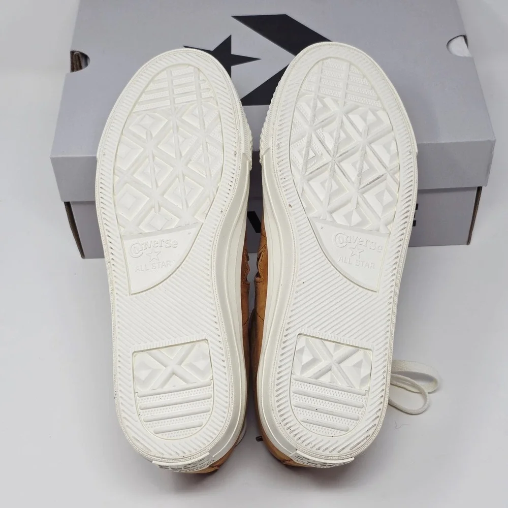 Converse One Star Pro Nubuck Warm Tan & Egret Skate Shoes Mens 8‎ Womens 9.5 - Picture 5 of 7